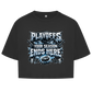 Ladies Crop Top PLAYOFFS – YOUR SEASON ENDS HERE