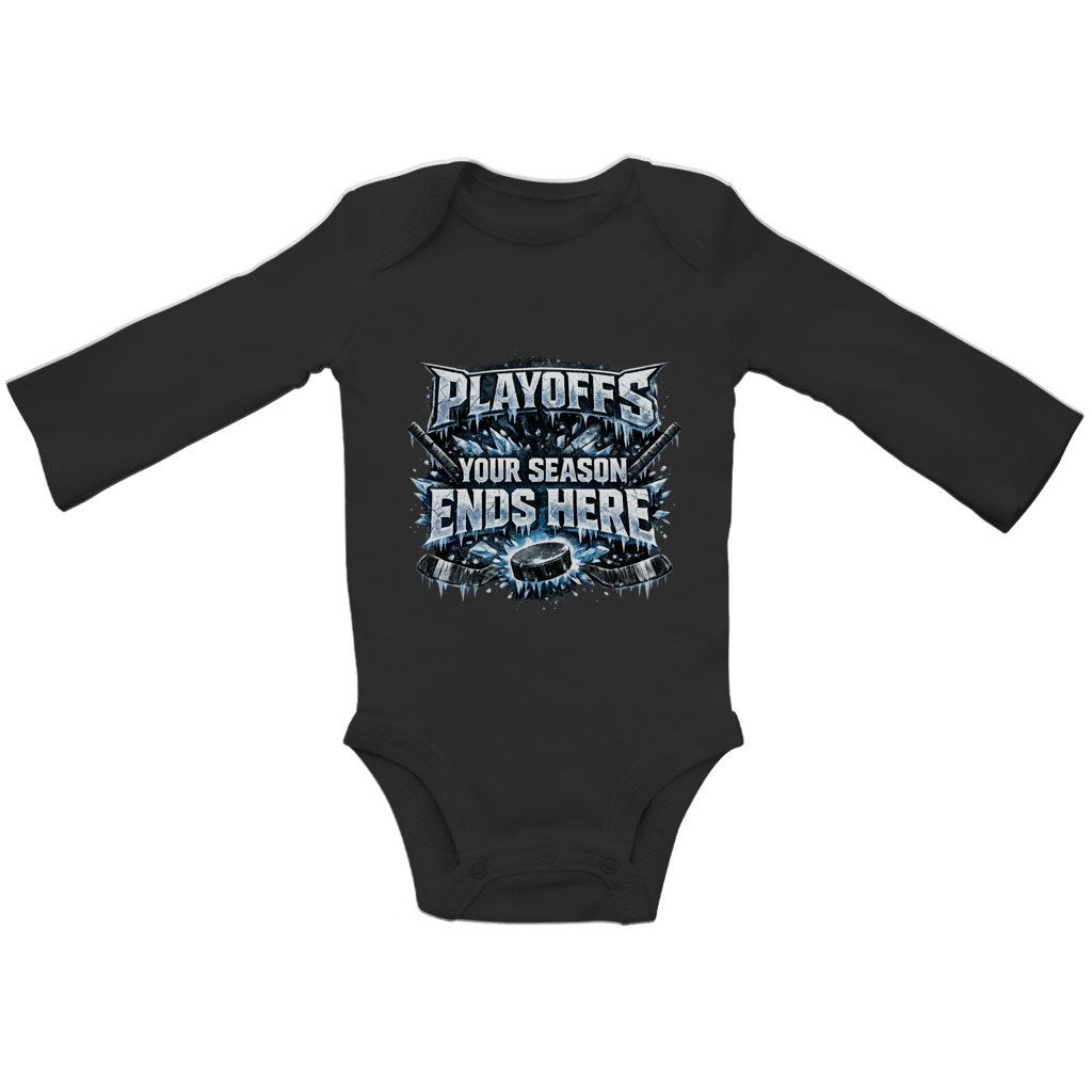 Babybody Langarm PLAYOFFS – YOUR SEASON ENDS HERE