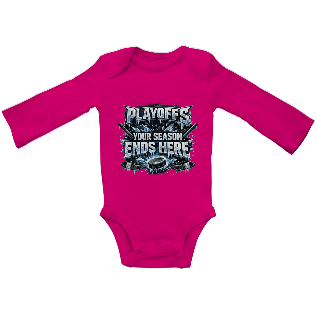 Babybody Langarm PLAYOFFS – YOUR SEASON ENDS HERE