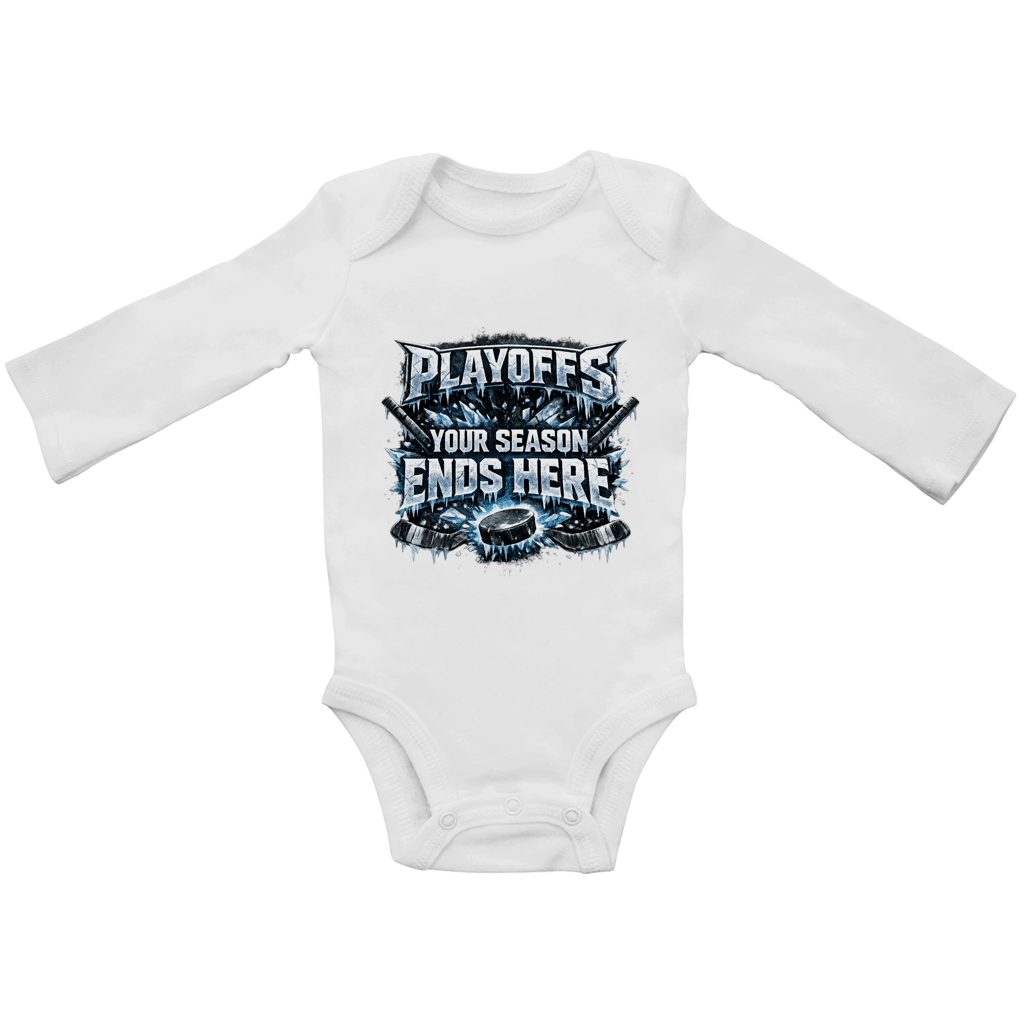Babybody Langarm PLAYOFFS – YOUR SEASON ENDS HERE