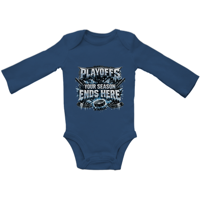 Babybody Langarm PLAYOFFS – YOUR SEASON ENDS HERE