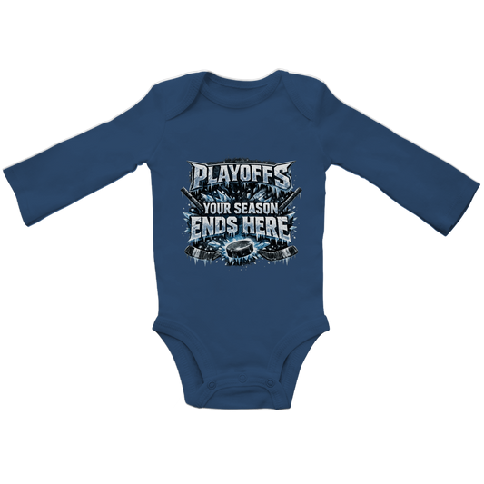 Babybody Langarm PLAYOFFS – YOUR SEASON ENDS HERE