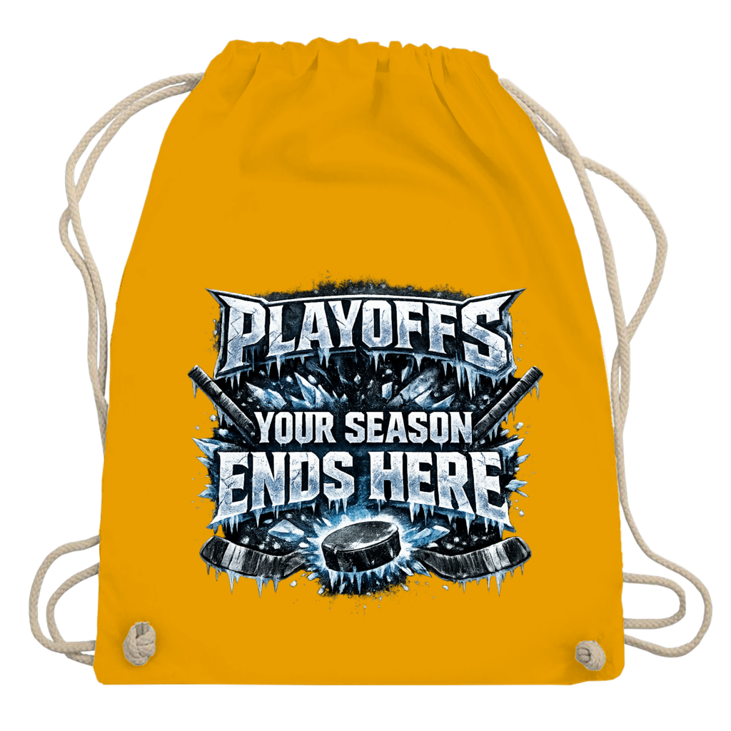 Turnbeutel PLAYOFFS – YOUR SEASON ENDS HERE