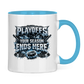 Tasse zweifarbig PLAYOFFS – YOUR SEASON ENDS HERE