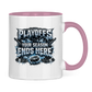 Tasse zweifarbig PLAYOFFS – YOUR SEASON ENDS HERE