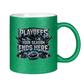 Glitzertasse PLAYOFFS – YOUR SEASON ENDS HERE