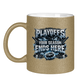 Glitzertasse PLAYOFFS – YOUR SEASON ENDS HERE