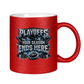 Glitzertasse PLAYOFFS – YOUR SEASON ENDS HERE