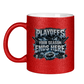 Glitzertasse PLAYOFFS – YOUR SEASON ENDS HERE