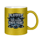 Glitzertasse PLAYOFFS – YOUR SEASON ENDS HERE