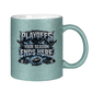 Glitzertasse PLAYOFFS – YOUR SEASON ENDS HERE
