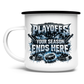 Emaille Tasse PLAYOFFS – YOUR SEASON ENDS HERE