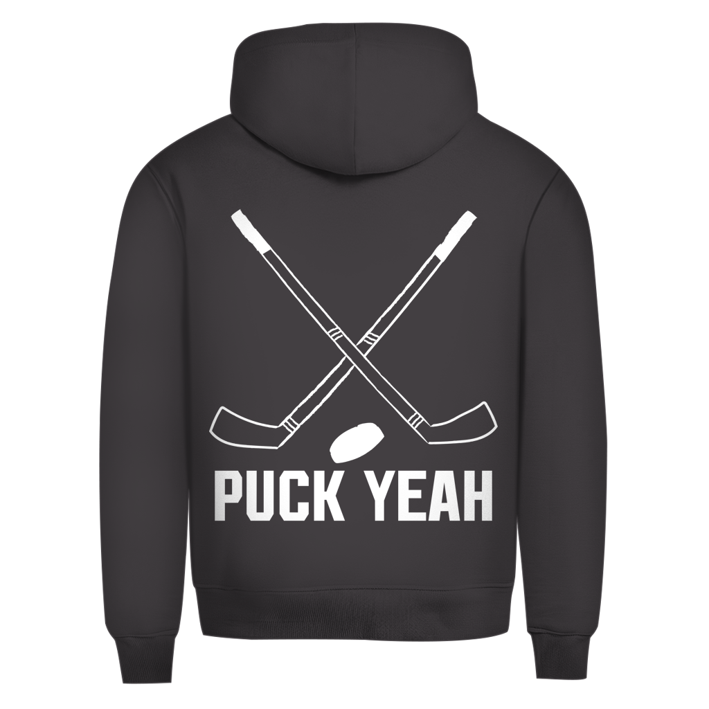 Premium Hoodie PUCK YEAH (front&back)