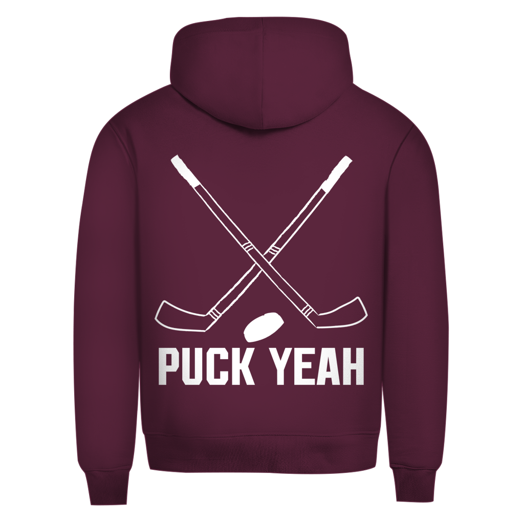 Premium Hoodie PUCK YEAH (front&back)