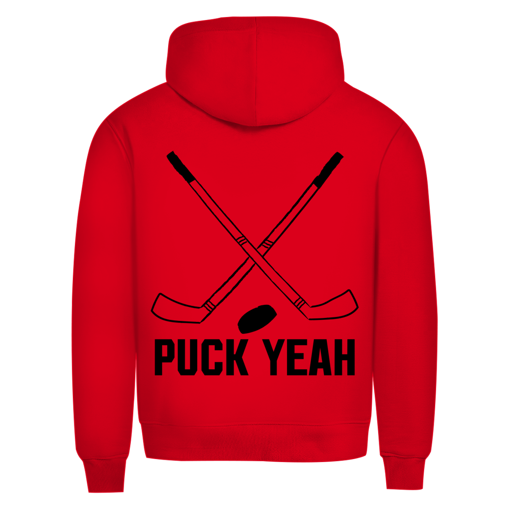 Premium Hoodie PUCK YEAH (front&back)
