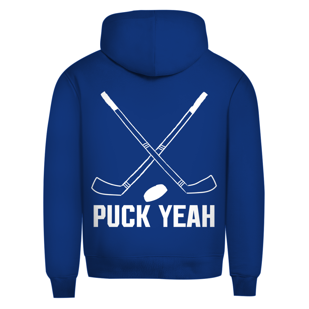 Premium Hoodie PUCK YEAH (front&back)