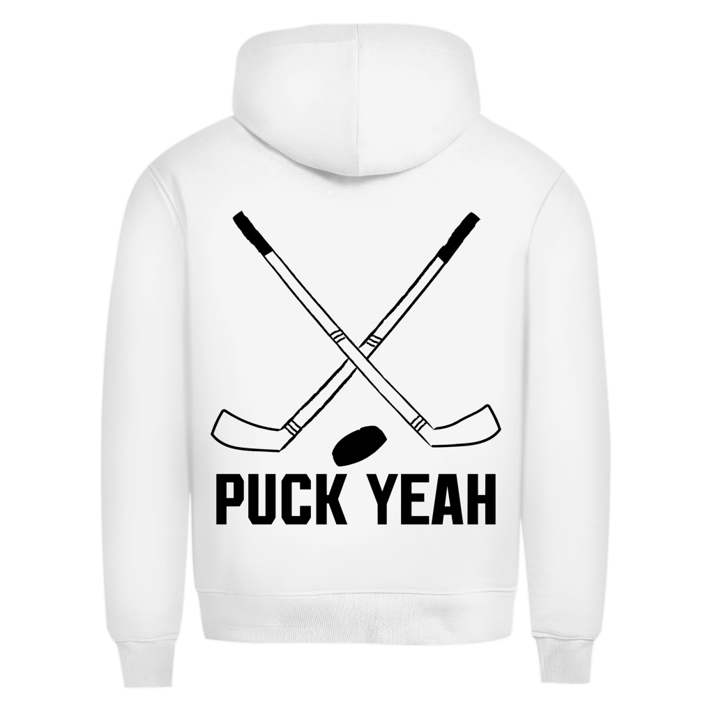 Premium Hoodie PUCK YEAH (front&back)