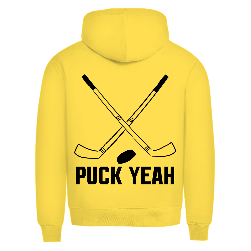 Premium Hoodie PUCK YEAH (front&back)