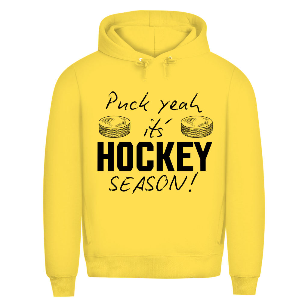 Premium Hoodie PUCK YEAH (front&back)