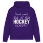 Damen Premium Hoodie PUCK YEAH (front&back)