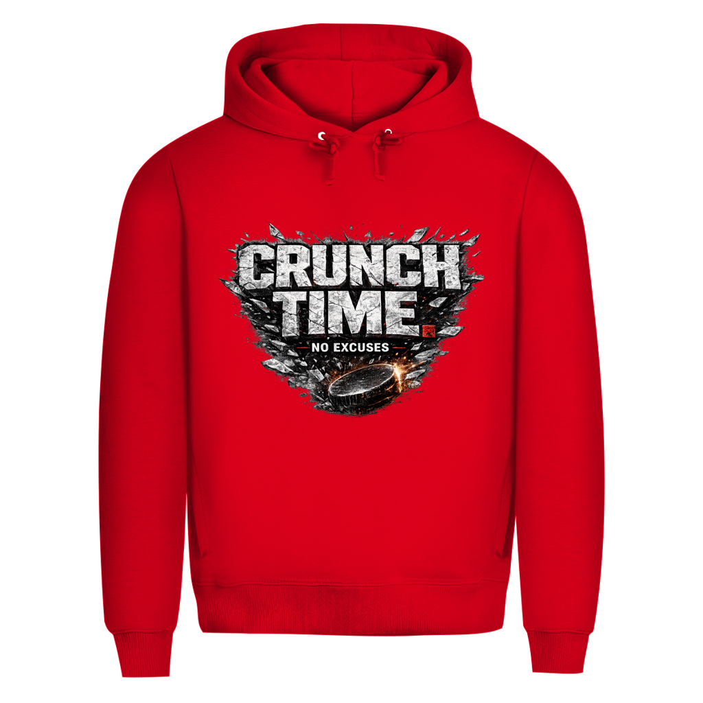 Premium Hoodie CRUNCHTIME – NO EXCUSES