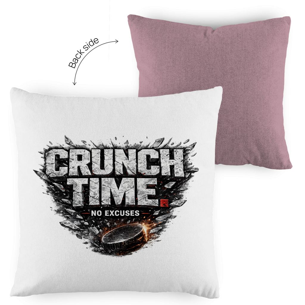 Kopfkissen zweifarbig CRUNCHTIME – NO EXCUSES
