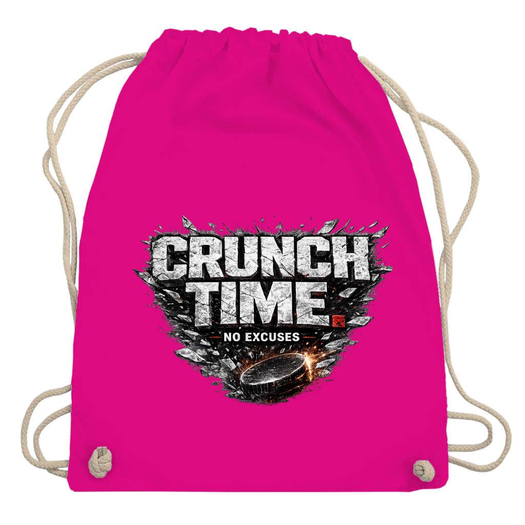 Turnbeutel CRUNCHTIME – NO EXCUSES