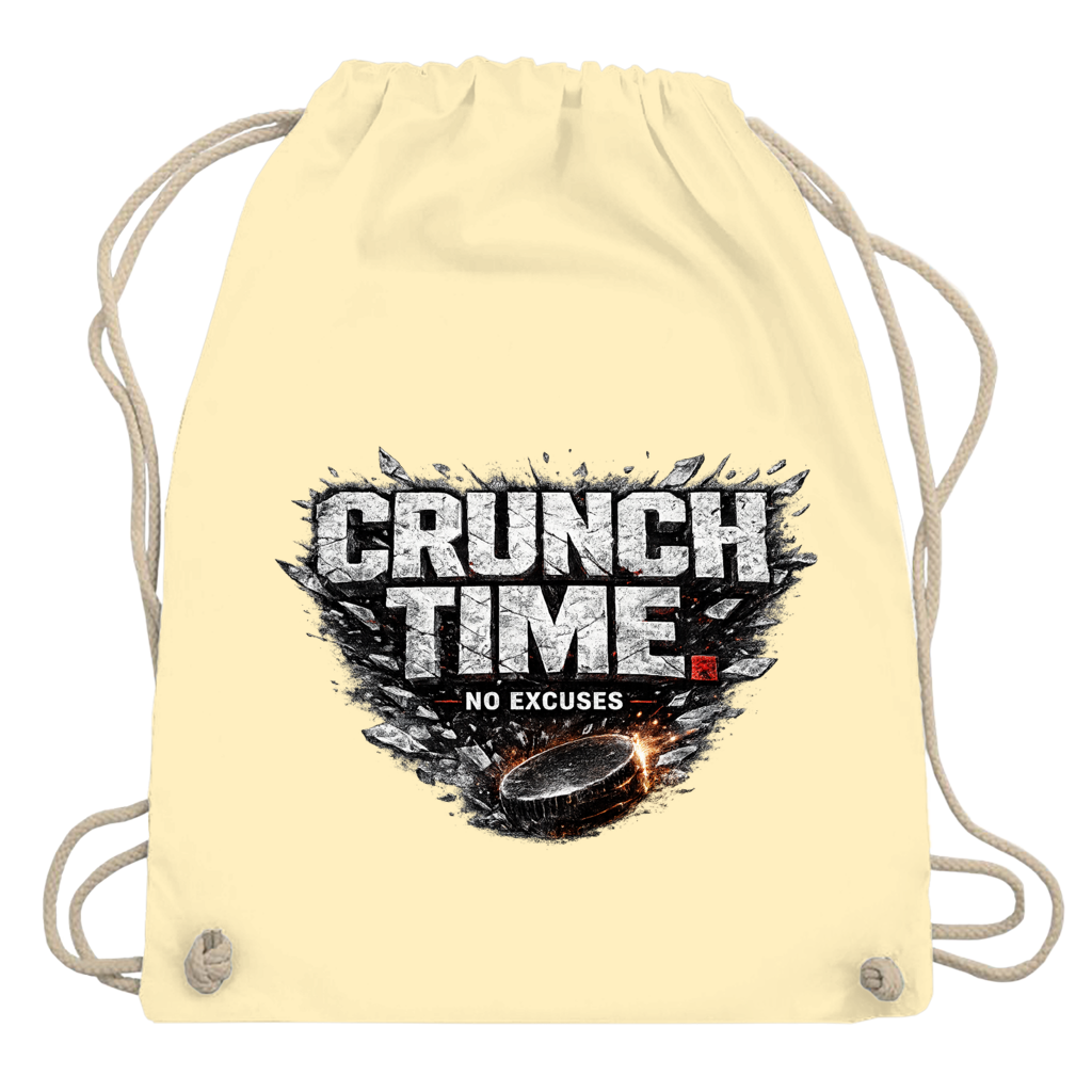 Turnbeutel CRUNCHTIME – NO EXCUSES