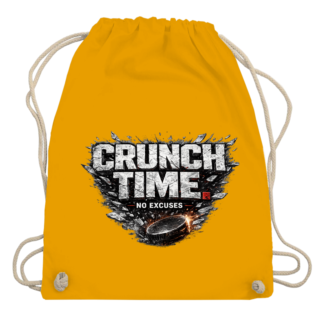 Turnbeutel CRUNCHTIME – NO EXCUSES