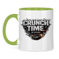 Tasse zweifarbig CRUNCHTIME – NO EXCUSES