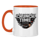 Tasse zweifarbig CRUNCHTIME – NO EXCUSES