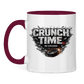 Tasse zweifarbig CRUNCHTIME – NO EXCUSES