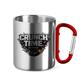 Edelstahltasse CRUNCHTIME – NO EXCUSES