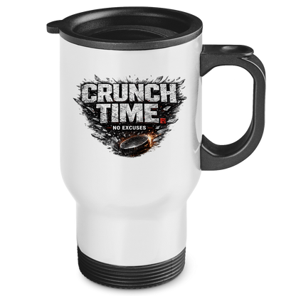 Edelstahl-Thermobecher CRUNCHTIME – NO EXCUSES
