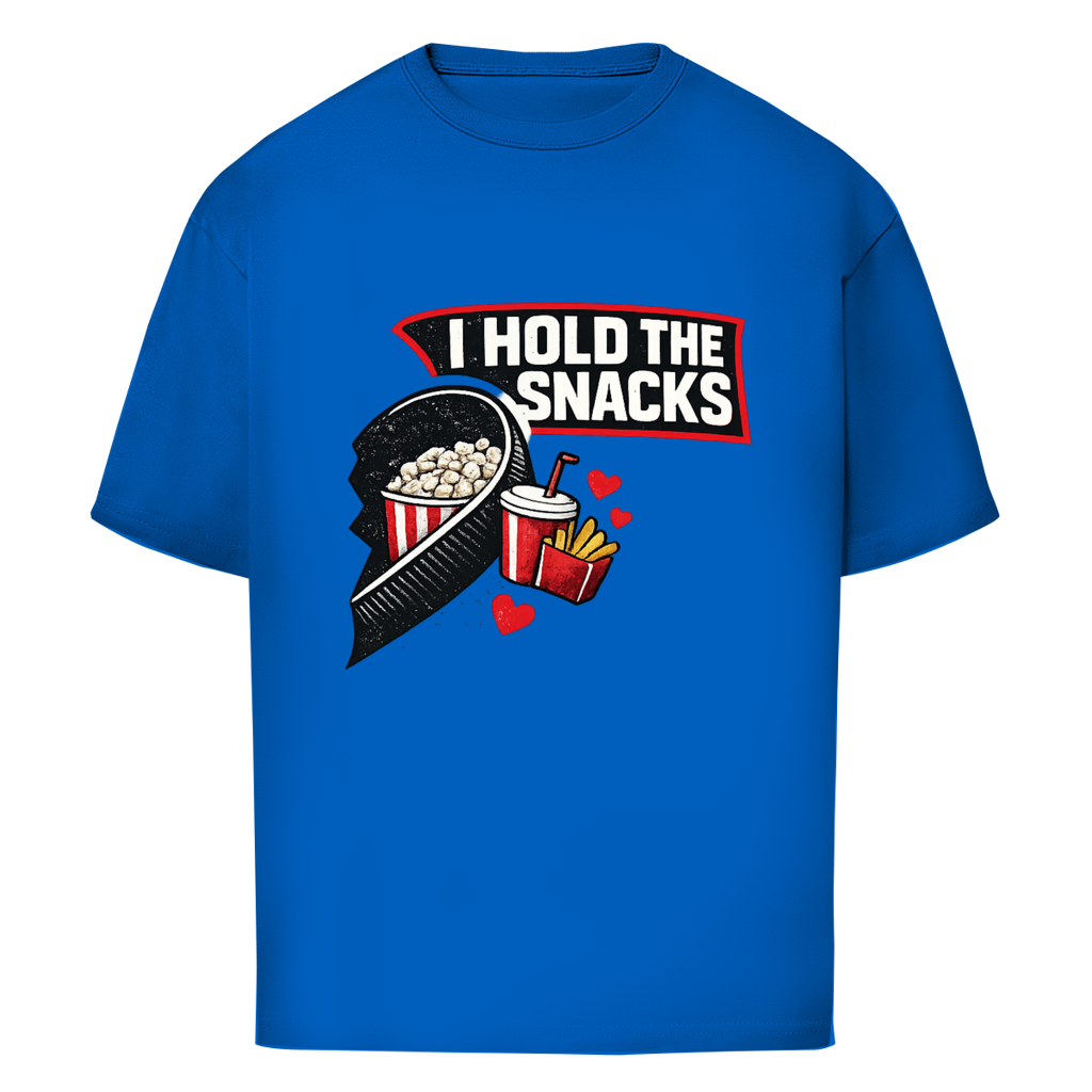 Oversize T-Shirt COUPLE HOLD SNACKS