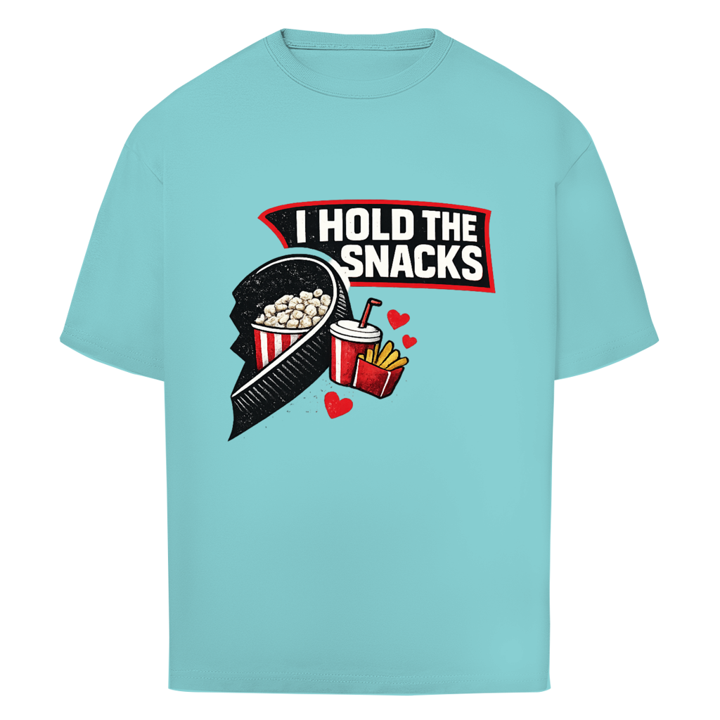 Oversize T-Shirt COUPLE HOLD SNACKS