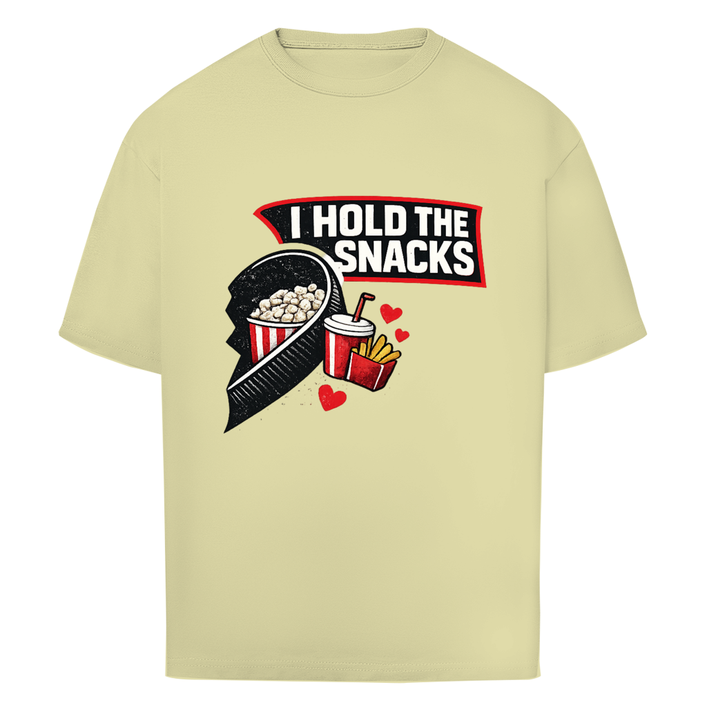 Oversize T-Shirt COUPLE HOLD SNACKS