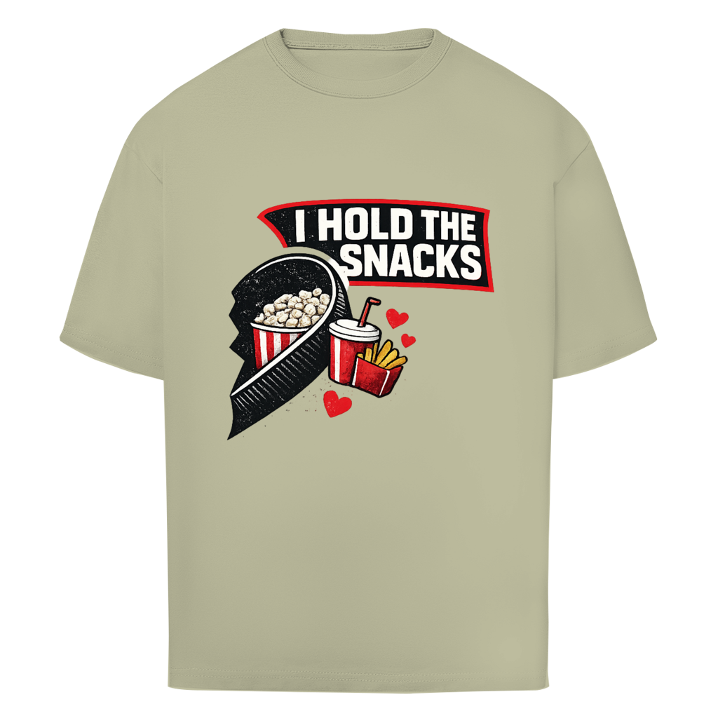 Oversize T-Shirt COUPLE HOLD SNACKS