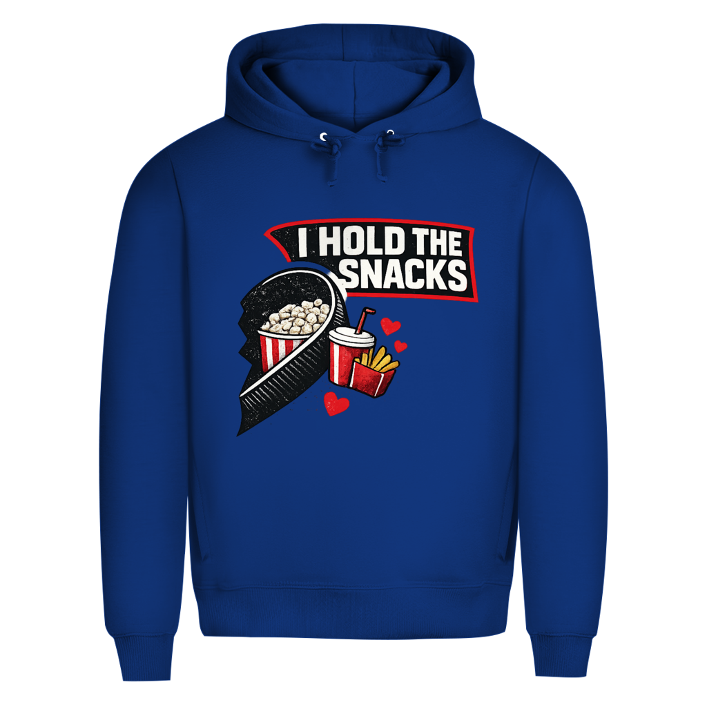 Premium Hoodie COUPLE HOLD SNACKS