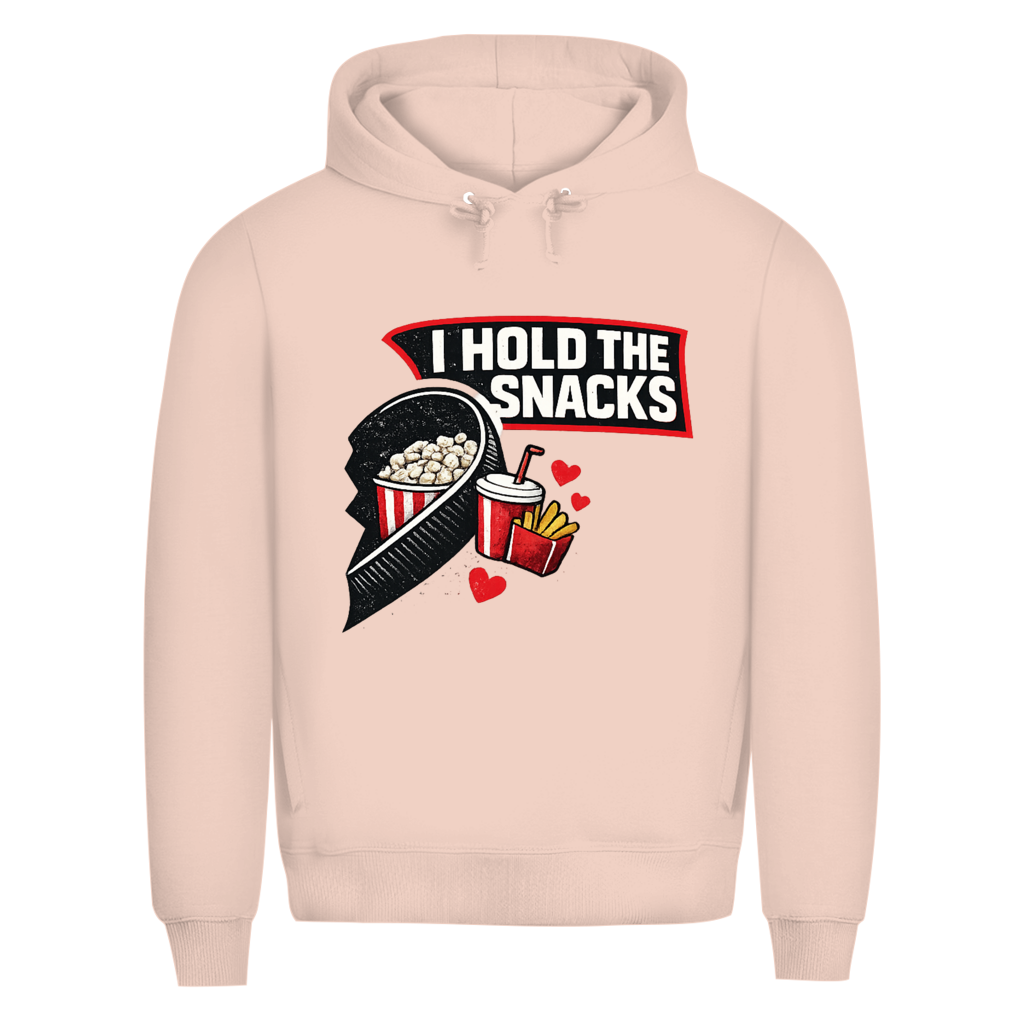 Premium Hoodie COUPLE HOLD SNACKS