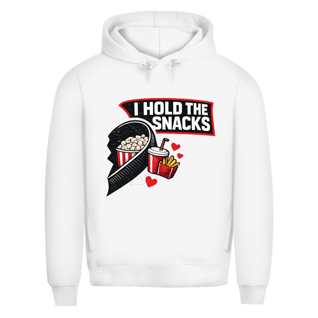 Premium Hoodie COUPLE HOLD SNACKS