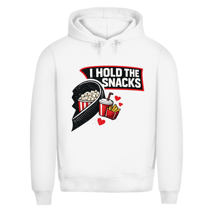 Premium Hoodie COUPLE HOLD SNACKS