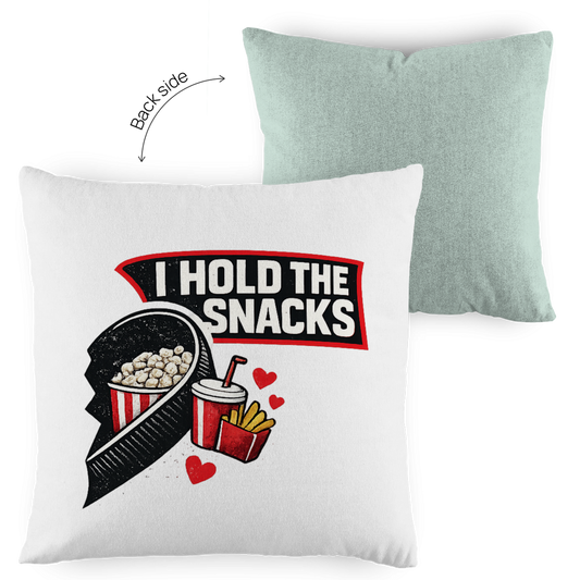 Kopfkissen zweifarbig COUPLE HOLD SNACKS