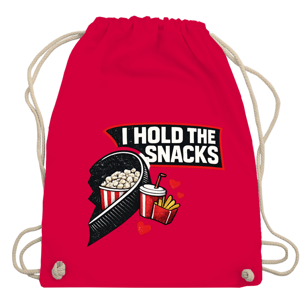Turnbeutel COUPLE HOLD SNACKS