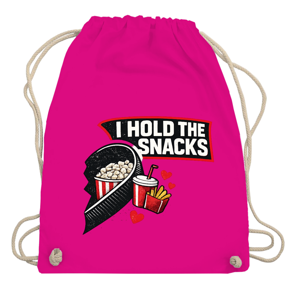 Turnbeutel COUPLE HOLD SNACKS