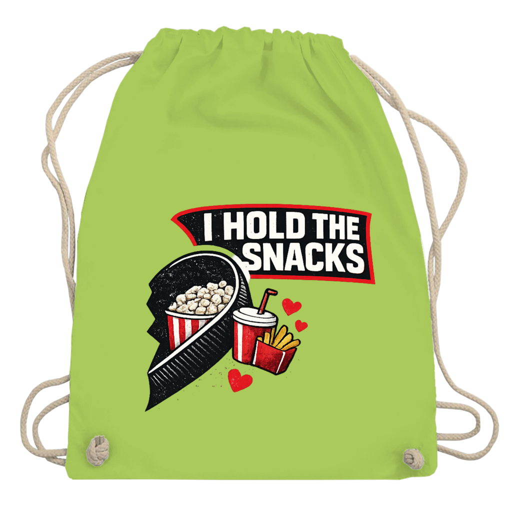 Turnbeutel COUPLE HOLD SNACKS