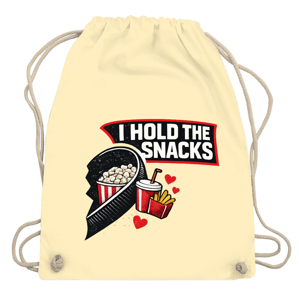 Turnbeutel COUPLE HOLD SNACKS