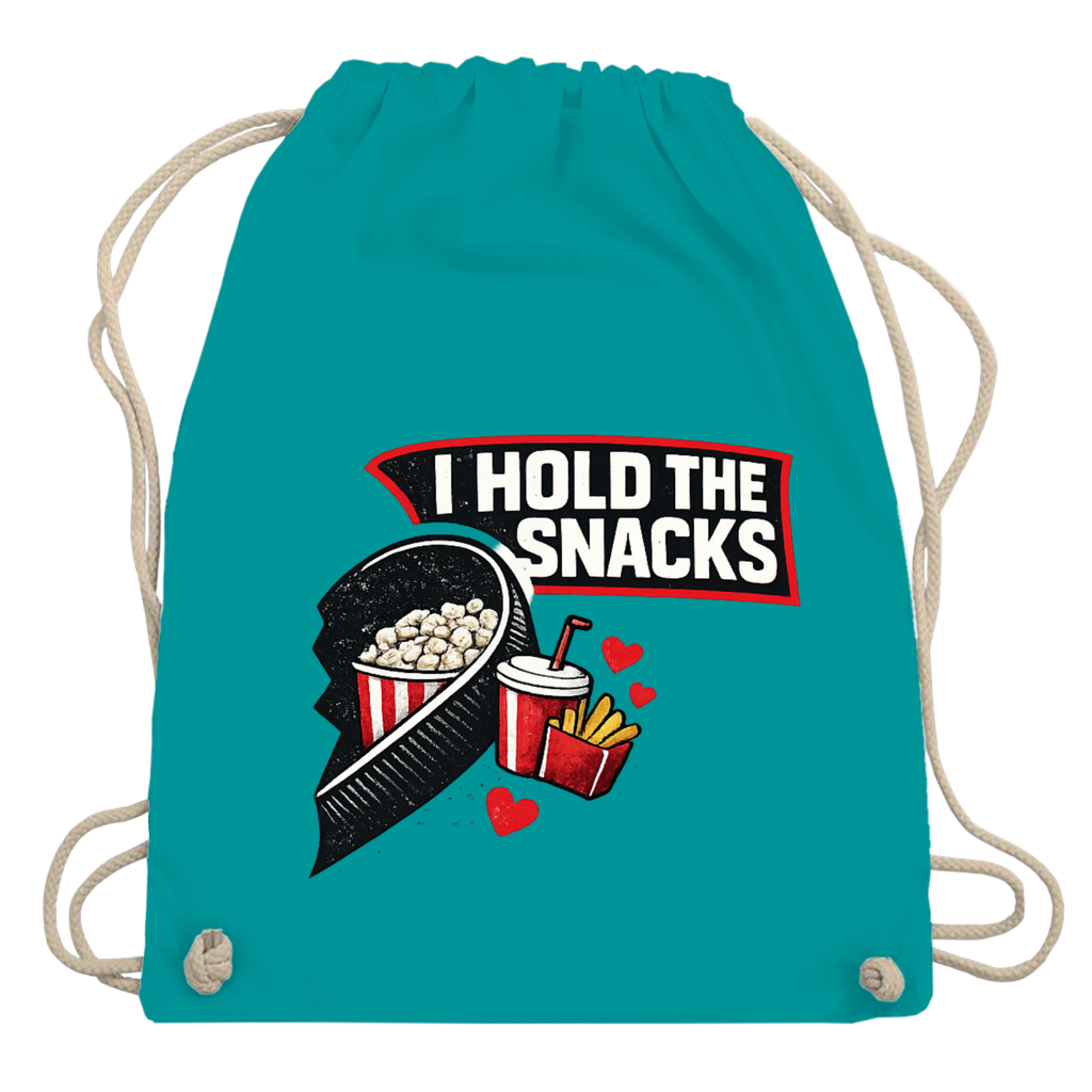 Turnbeutel COUPLE HOLD SNACKS