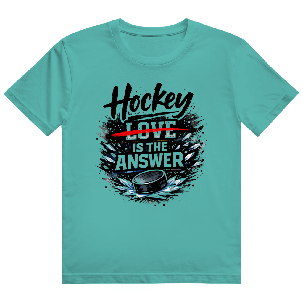 T-Shirt HOCKEY IS THE ANSWER