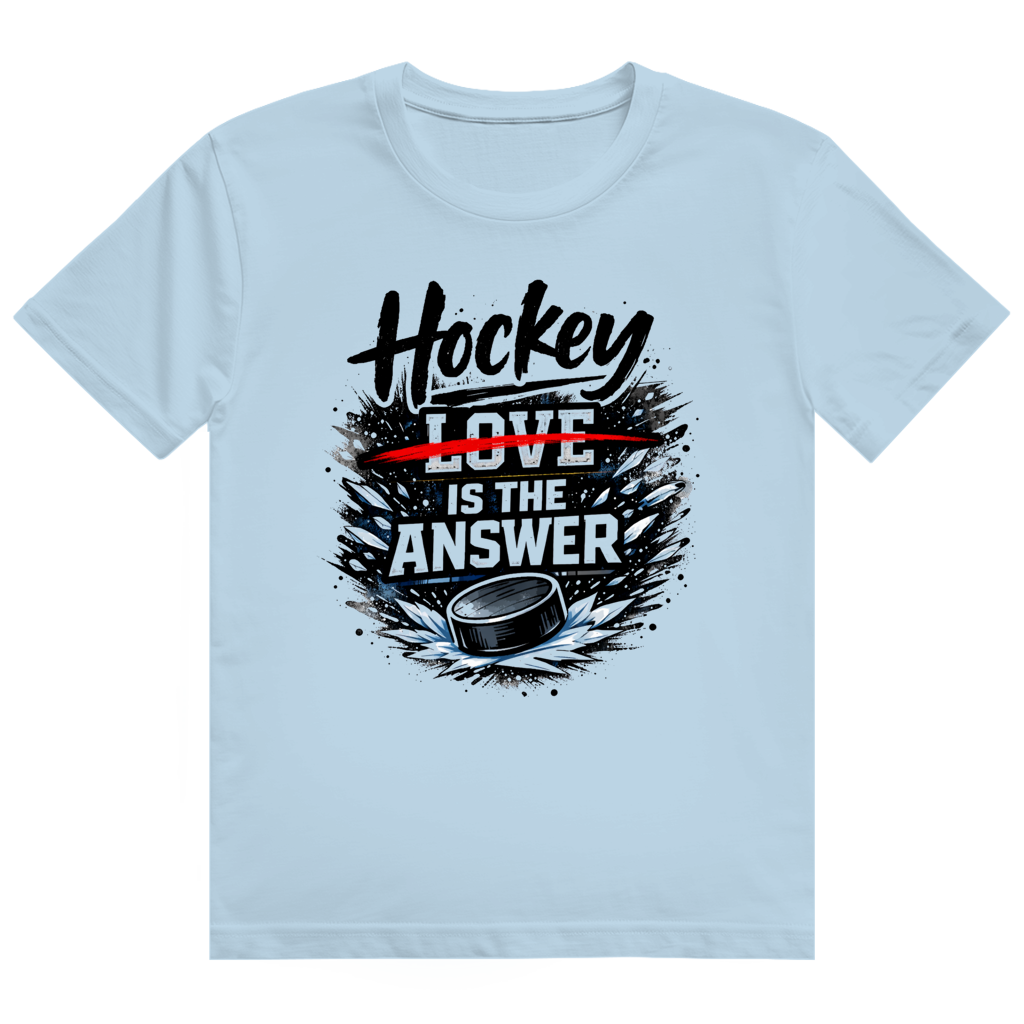 T-Shirt HOCKEY IS THE ANSWER
